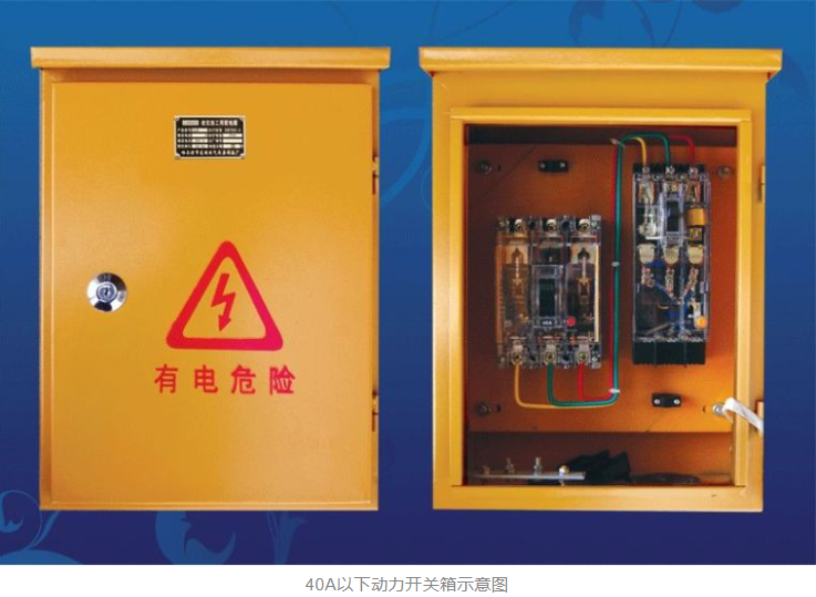 什么是三级配电二级漏保、一机一闸一漏一箱?