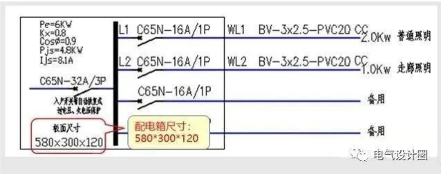 怎么看照明系统图和照明平面图？