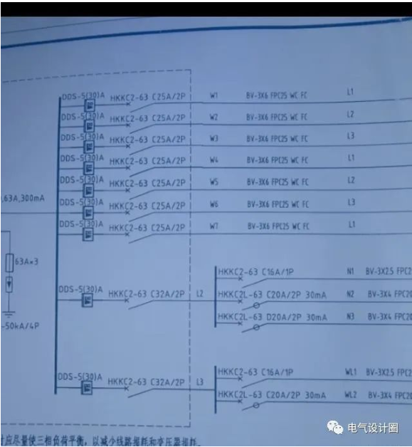一文教你学会看配电系统图，包会！