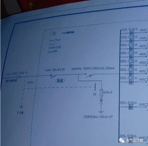 一文教你学会看配电系统图，包会！